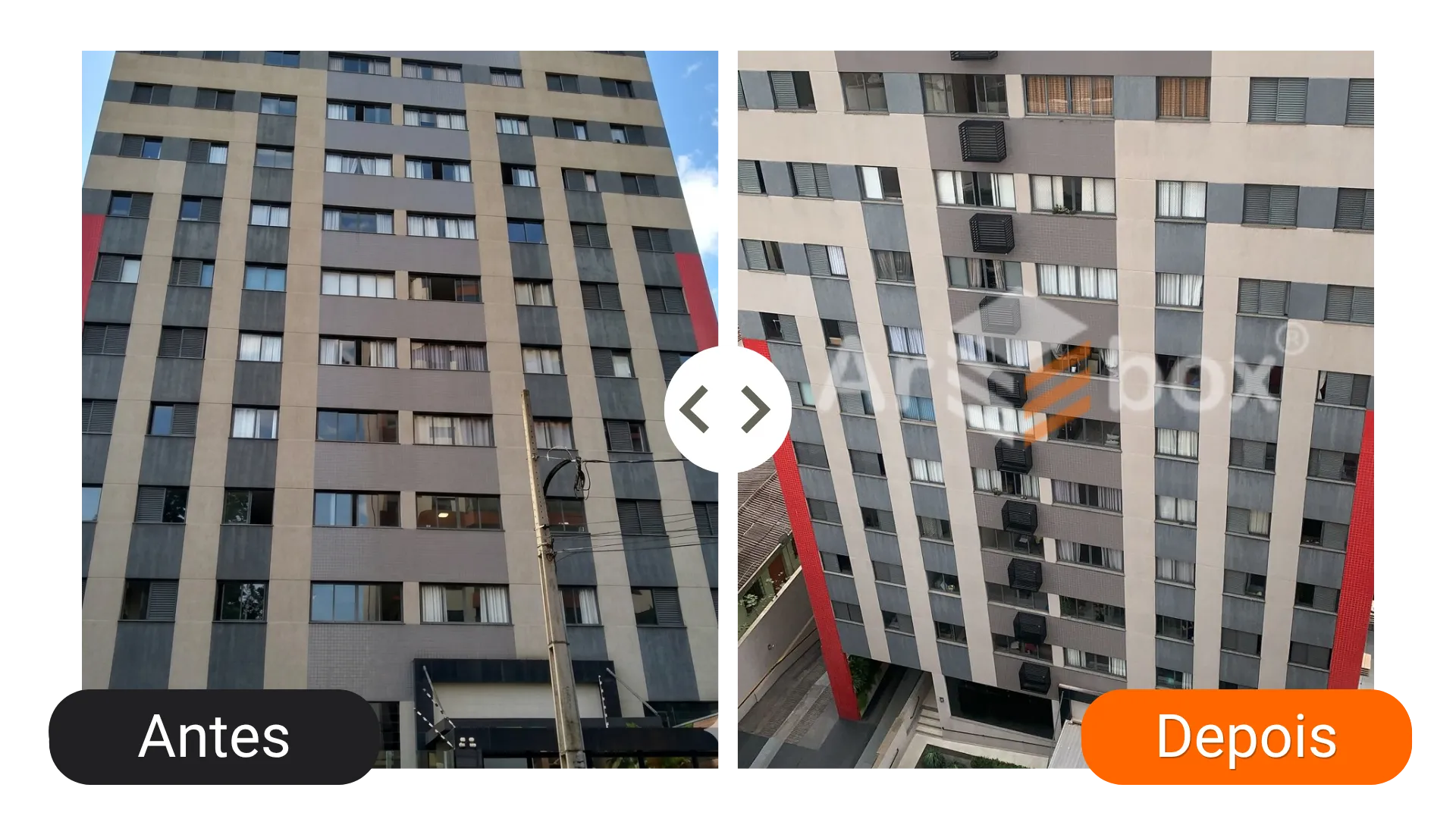 Caixa para ar-condicionado